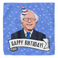 Happy Birthday From Bernie Sanders Bandana